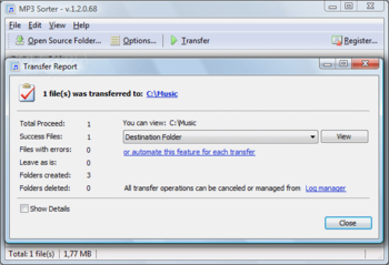Mp3 Sorter screenshot 2