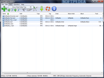 MP3 Splitter screenshot 3