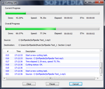 MP3 Splitter screenshot 4