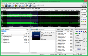 MP3 Stream Editor screenshot