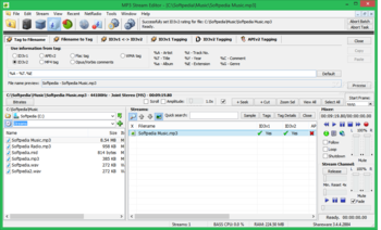 MP3 Stream Editor screenshot 4