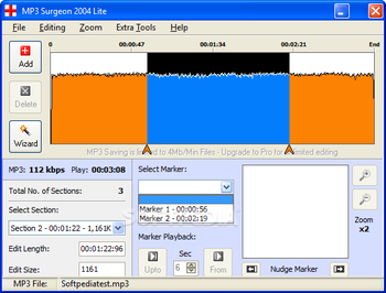 MP3 Surgeon screenshot