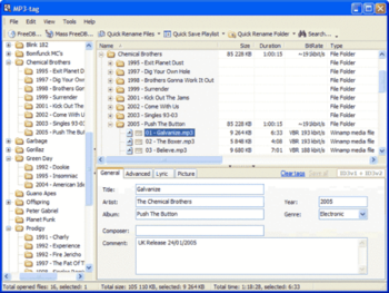 MP3-Tag screenshot