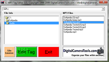 MP3 Tag Editor screenshot