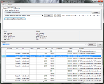 MP3 Tag renamer screenshot 2