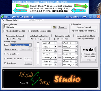 Mp3 / Tag Studio screenshot 4