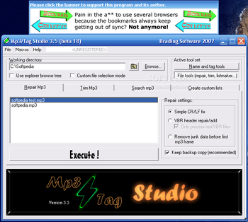 Mp3 / Tag Studio screenshot 5