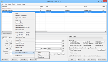 Mp3 Tag Tools screenshot 2