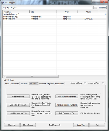 MP3 Tagger screenshot 3