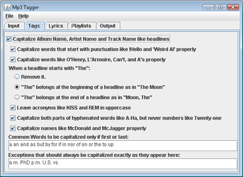 Mp3 Tagger screenshot 2