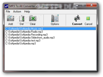 Mp3 To All Converter screenshot