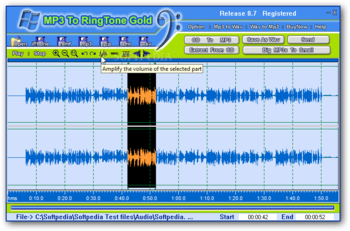 MP3 To Ringtone Gold screenshot 3