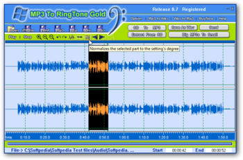 MP3 To Ringtone Gold screenshot 5