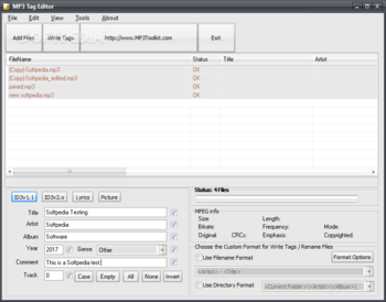 MP3 Toolkit screenshot 5
