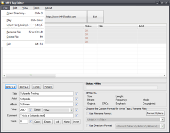 MP3 Toolkit screenshot 6