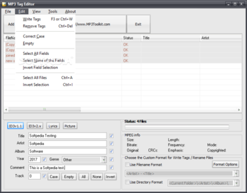 MP3 Toolkit screenshot 7