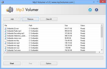 Mp3 Volumer screenshot