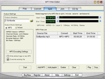 MP3 Wav Editor screenshot 3