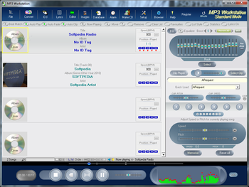 MP3 Workstation screenshot