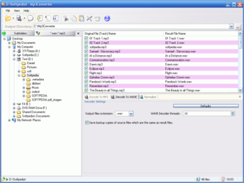 Mp3Converter screenshot 2