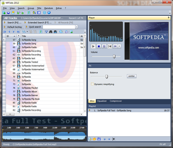 MP3db screenshot