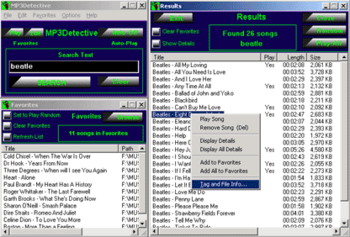MP3Detective screenshot 2