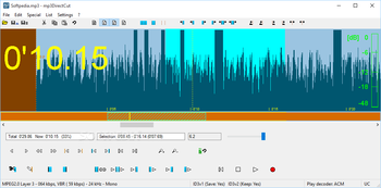 mp3DirectCut screenshot