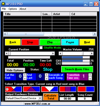 MP3DJ PRO screenshot