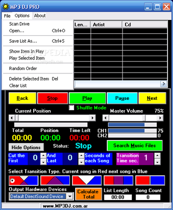 MP3DJ PRO screenshot 2