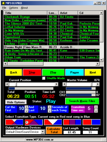 MP3DJ PRO screenshot 4