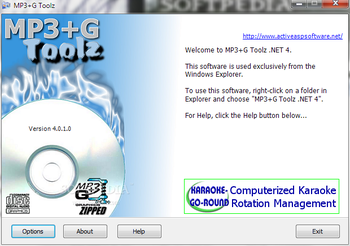 MP3+G Toolz screenshot