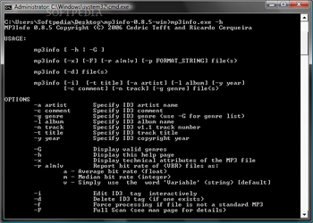 MP3Info screenshot