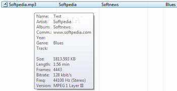 MP3Info Shell Extension screenshot 2