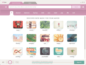 MP3jam screenshot