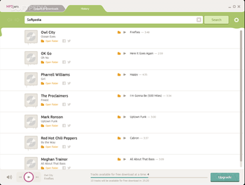 MP3jam screenshot 2