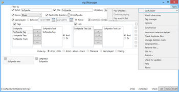 mp3Manager screenshot 2