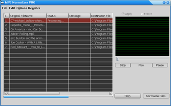 Mp3Normalizer PRO screenshot