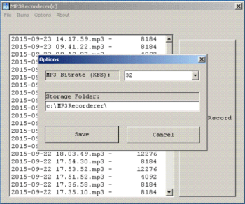 MP3Recorderer screenshot 2