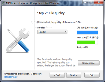 Mp3Resizer Express screenshot 3