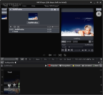 MP3Toys screenshot