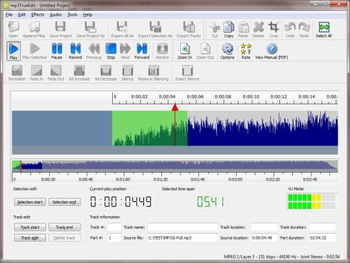 MP3TrueEdit screenshot