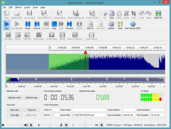 MP3TrueEdit screenshot 2