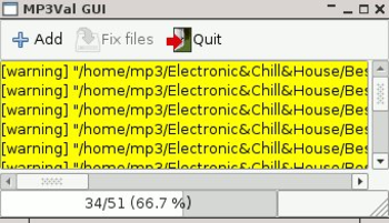 MP3val screenshot