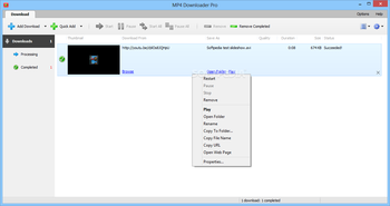 MP4 Downloader Pro screenshot