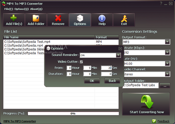 MP4 to MP3 Converter screenshot 2