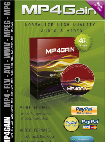 Mp4Gain screenshot