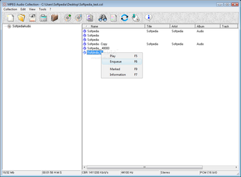 MPEG Audio Collection screenshot