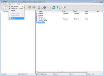 MPEG Audio Collection screenshot 2