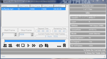 MPEG Audio Scissors screenshot