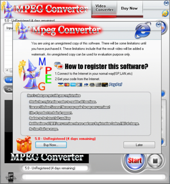 MPEG Converter screenshot 3